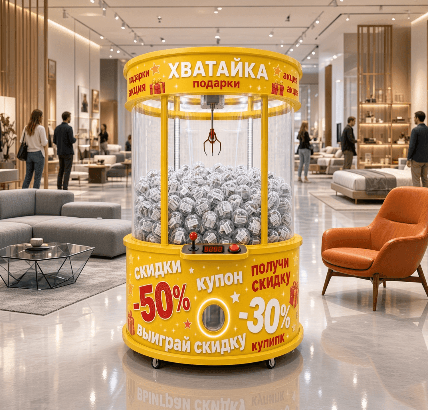 Хватайка для розыгрыша призов